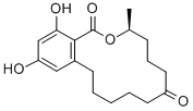 结构式 CAS# 5975-78-0, 玉米赤霉毒素