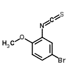 CAS#: 597545-16-9， 4-Bromo-2-Isothiocyanato-1-Methoxybenzene