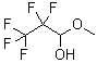 structure of CAS# 59872-84-3, Pentafluoropropionaldehyde Methyl Hemiacetal;2,2,3,3,3-Pentafluoro-1-Methoxy-Propan-1-Ol;1-Propanol, 2,2,3,3,3-Pentafluoro-1-Methoxy-;2,2,3,3,3-Pentafluoro-1-Methoxypropanol