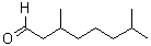 CAS#: 5988-91-0， 3,7-Dimethyloctanal