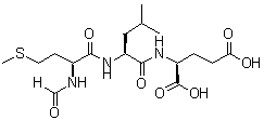 CAS#: 59880-98-7， N-[N-(N-Formyl-L-methionyl)-L-leucyl]-L-Glutamic acid