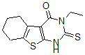CAS#: 59898-66-7， 3-Ethyl-2,3,5,6,7,8-hexahydro-2-thioxo-[1]Benzothieno[2,3-d]pyrimidin-4(1H)-one