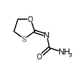 CAS#: 5997-41-1， 1-[(2Z)-1,3-Oxathiolan-2-Ylidene]Urea
