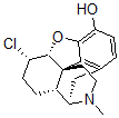 CAS#: 59971-06-1， 6-alpha-Chloro-4,5-alpha-epoxy-17-methyl-Morphinan-3-ol