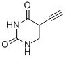 structure of CAS# 59989-18-3, 5-Ethynyl-2,4(1H,3H)-Pyrimidinedione;5-Ethynyluracil;D03998;Aids225909