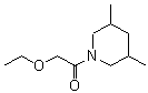 CAS#: 600139-93-3， 1-(3,5-Dimethyl-1-piperidinyl)-2-ethoxyethanone