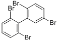 structure of CAS# 60044-25-9, 2,2',5',6-Tetrabromobiphenyl;1,1-Biphenyl, 2,2',5,5'-Tetrabromo-;1,1'-Biphenyl, 2,2',5,6'-Tetrabromo-;2,2',5,6'-Tetrabromo-1,1'-Biphenyl