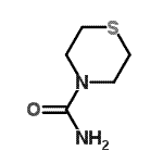 CAS#: 6007-63-2， 4-Thiomorpholinecarboxamide