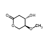 CAS#: 600735-94-2， (4S,5S)-4-Hydroxy-5-methoxytetrahydro-2H-pyran-2-one