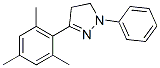 structure of CAS# 60078-97-9, 4,5-Dihydro-1-Phenyl-3-(2,4,6-Trimethylphenyl)-1H-Pyrazole;4,5-Dihydro-1-Phenyl-3-(2,4,6-Trimethylphenyl)-1H-Pyrazole