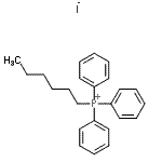 CAS 登录号：60106-53-8， 己基(三苯基)鏻碘化物