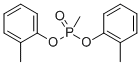 structure of CAS# 60146-72-7, Di-O-Tolyl Methylphosphonate;1-Methyl-2-[Methyl-(2-Methylphenoxy)Phosphoryl]Oxy-Benzene
