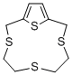CAS#: 60147-18-4， 3,6,9,14-Tetrathiabicyclo[9.2.1]Tetradeca-11,13-Diene