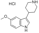 CAS#: 60155-65-9， 5-Methoxy-3-(Piperidin-4-Yl)-1H-Indole Hydrochloride