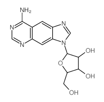 CAS#: 60189-62-0， 8-Amino-3-beta-D-ribofuranosylimidazo[4,5-g]quinazoline