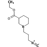 CAS#: 602268-67-7， Ethyl 1-(3-isocyanopropyl)-3-piperidinecarboxylate