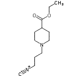 CAS 登录号：602268-68-8， 乙基1-(3-异氰基丙基)-4-哌啶羧酸酯
