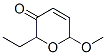 CAS#: 60249-14-1， 2-Ethyl-6-Methoxy-3,6-Dihydro-2H-Pyran-3-One