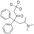 CAS#: 60263-63-0， 6-(Dimethylamino)-4,4-Diphenyl-3-Heptanone-1,1,1-D3