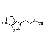 CAS#: 603067-23-8， 3-[2-(Methylsulfanyl)ethyl]-5,6-dihydro-4H-pyrrolo[3,2-d][1,2]oxazole