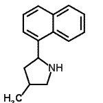 CAS#: 603068-45-7， 4-Methyl-2-(1-naphthyl)pyrrolidine