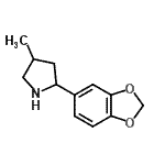 CAS#: 603068-46-8， 2-(1,3-Benzodioxol-5-yl)-4-methylpyrrolidine