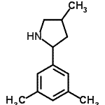 CAS#: 603068-80-0， 2-(3,5-Dimethylphenyl)-4-methylpyrrolidine