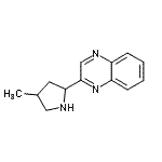 CAS#: 603089-98-1， 2-(4-Methyl-2-pyrrolidinyl)quinoxaline