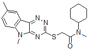CAS#: 603946-45-8， N-Cyclohexyl-2-[(5,8-Dimethyl-5H-1,2,4-Triazino[5,6-b]Indol-3-Yl)Thio]-N-Methyl-Acetamide