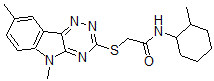 CAS#: 603946-46-9， 2-[(5,8-Dimethyl-5H-1,2,4-Triazino[5,6-b]Indol-3-Yl)Thio]-N-(2-Methylcyclohexyl)-Acetamide