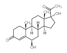 CAS#: 604-03-5， 6beta,17alpha-Dihydroxyprogesterone