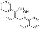 structure of CAS# 604-60-4, 2,2'-Binaphthyl-1,1'-Diol;2-(1-Hydroxy-2-Naphthyl)Naphthalen-1-Ol;2-(1-Hydroxy-2-Naphthyl)-1-Naphthalenol;2-(1-Hydroxy-2-Naphthyl)-1-Naphthol