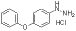 结构式 CAS# 60481-02-9, (4-苯氧基苯基)肼盐酸盐(1:1)