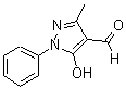 structure of CAS# 60484-29-9, 5-Hydroxy-3-Methyl-1-Phenyl-1H-Pyrazole-4-Carbaldehyde;5-hydroxy-3-methyl-1-phenyl-1H-pyrazole-4-carbaldehyde;5-hydroxy-3-methyl-1-phenylpyrazole-4-carbaldehyde;MFCD00448479