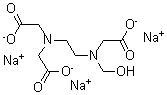 CAS#: 60520-46-9， N-[2-[Bis(Carboxymethyl)Amino]Ethyl]-N-(Hydroxymethyl)-Glycine Sodium Salt