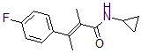 CAS#: 60548-27-8， N-Cyclopropyl-alpha,beta-Dimethyl-4-Fluorocinnamamide
