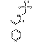 CAS#: 6059-26-3， (2-Isonicotinoylhydrazino)Methanesulfonic Acid