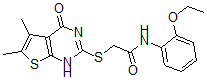 CAS#: 606107-94-2， 2-[(1,4-Dihydro-5,6-Dimethyl-4-Oxothieno[2,3-d]Pyrimidin-2-Yl)Thio]-N-(2-Ethoxyphenyl)-Acetamide