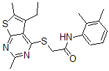 CAS#: 606113-48-8， N-(2,3-Dimethylphenyl)-2-[(5-Ethyl-2,6-Dimethylthieno[2,3-d]Pyrimidin-4-Yl)Thio]-Acetamide