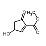 CAS#: 606489-69-4， Methyl 3-hydroxy-5-oxo-1-cyclopentene-1-carboxylate
