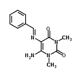 CAS#: 60671-62-7， 6-Amino-5-[(E)-Benzylideneamino]-1,3-Dimethyl-2,4(1H,3H)-Pyrimidinedione