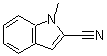 structure of CAS# 60680-97-9, 1-Methyl-1H-Indole-2-Carbonitrile;1H-Indole-2-carbonitrile,1-methyl-