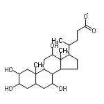 CAS#: 60696-60-8， 2,3,7,12-Tetrahydroxycholan-24-Oate