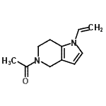 CAS#: 606967-18-4， 1-(1-Vinyl-1,4,6,7-tetrahydro-5H-pyrrolo[3,2-c]pyridin-5-yl)ethanone