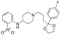 CAS#: 60703-66-4， 1-[3-[2-(4-Fluorophenyl)-1,3-Dioxolan-2-Yl]Propyl]-N-(2-Nitrophenyl)Piperidin-4-Amine