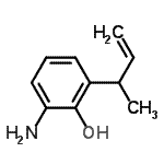 CAS#: 60723-76-4， 2-Amino-6-(3-Buten-2-Yl)Phenol