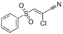 CAS#: 60736-58-5， 2-Chloro-3-(Phenylsulphonyl)Acrylonitrile