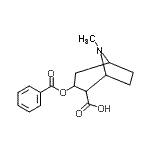 CAS#: 60737-54-4， 3-(Benzoyloxy)-8-Methyl-8-Azabicyclo[3.2.1]Octane-2-Carboxylic Acid