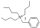 structure of CAS# 60754-76-9, N-Benzyl-N,N-Dibutyl-1-Butanaminium Iodide;Benzyltributylammonium iodide;293016_ALDRICH