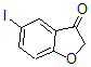 结构式 CAS# 60770-51-6, 5-碘-3(2H)-苯并呋喃酮